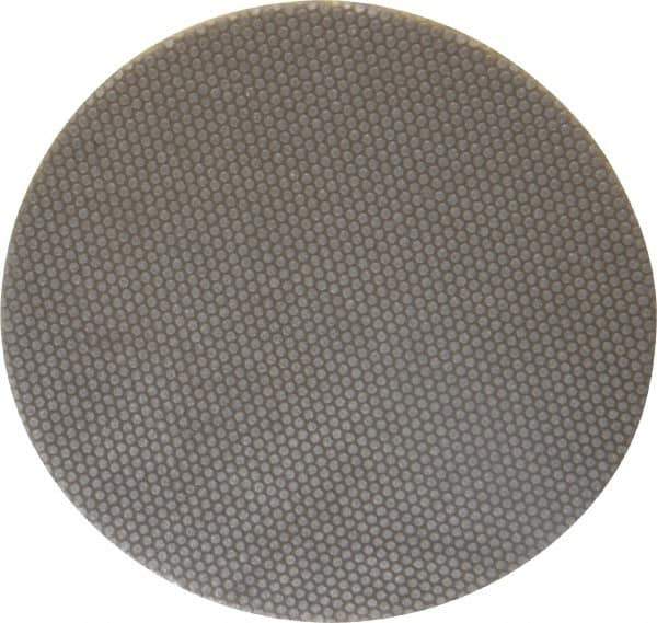 Norton - 2" Diam, 400 Grit Diamond Adhesive PSA Disc - Super Fine Grade, Yellow, Cloth Backing, Flexible - Apex Tool & Supply