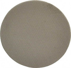 Norton - 2" Diam, 800 Grit Diamond Adhesive PSA Disc - Ultra Fine Grade, White, Cloth Backing, Flexible - Apex Tool & Supply