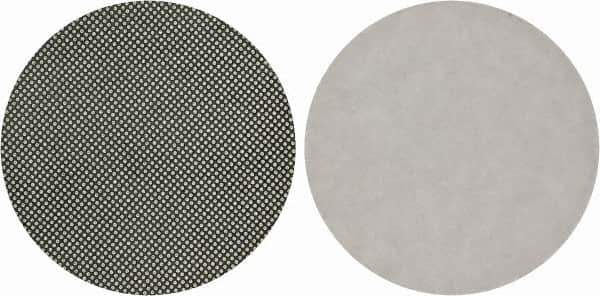 Norton - 6" Diam, 60 Grit Diamond Adhesive PSA Disc - Coarse Grade, Green, Cloth Backing, Flexible - Apex Tool & Supply