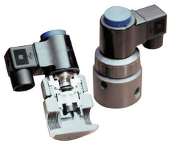 Plast-O-Matic - Direct Acting, PVC Solenoid Valve - Normally Closed, Viton Seal - Apex Tool & Supply