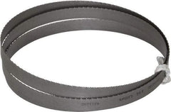 Lenox - 18 TPI, 4' 4-1/4" Long x 1/2" Wide x 0.025" Thick, Welded Band Saw Blade - Bi-Metal, Toothed Edge, Raker Tooth Set, Flexible Back, Contour Cutting - Apex Tool & Supply