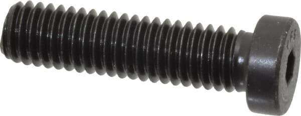 Value Collection - 3/8-16 UNC Hex Socket Drive, Low Socket Cap Screw - Alloy Steel, Black Oxide Finish, Fully Threaded, 1-1/2" Length Under Head - Apex Tool & Supply