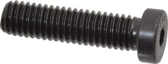 Value Collection - 3/8-16 UNC Hex Socket Drive, Low Socket Cap Screw - Alloy Steel, Black Oxide Finish, Fully Threaded, 1-1/2" Length Under Head - Apex Tool & Supply