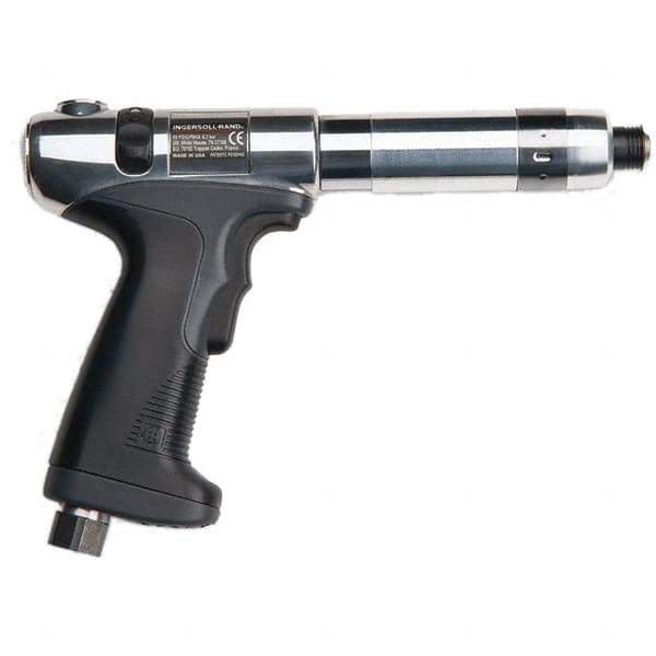 Ingersoll-Rand - 1/4" Bit Holder, 500 RPM, Pistol Grip Handle Air Screwdriver - 2.7 to 9.7 In/Lb Torque, 4 CFM - Apex Tool & Supply