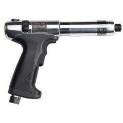 Ingersoll-Rand - 1/4" Bit Holder, 500 RPM, Pistol Grip Handle Air Screwdriver - 2.7 to 9.7 In/Lb Torque, 4 CFM - Apex Tool & Supply