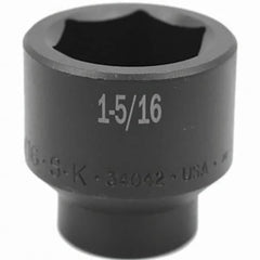 SK - Impact Socket - 1/2"DR 1-5/16" IMPACT SOCKET - Apex Tool & Supply