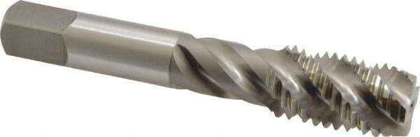 OSG - 3/4-10 UNC 4 Flute Plug Spiral Flute Tap - High Speed Steel, Bright Finish, 4-1/4" OAL, Right Hand Flute, Right Hand Thread, H3, Series 106/107 - Apex Tool & Supply