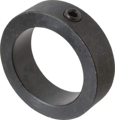 Climax Metal Products - 2-1/2" Bore, Steel, Set Screw Shaft Collar - 3-1/2" Outside Diam, 1" Wide - Apex Tool & Supply