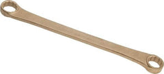 Ampco - 1" x 1-1/8" 12 Point Offset Box Wrench - Double End, 15-1/8" OAL, Aluminum Bronze - Apex Tool & Supply