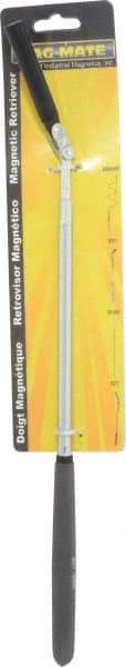 Mag-Mate - 26-1/2" Long Magnetic Retrieving Tool - 15 Lb Max Pull, 17" Collapsed Length, 1/2" Head Diam, Rare Earth - Apex Tool & Supply
