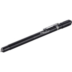 Streamlight - Blue LED Bulb, 2 Lumens, Mini Flashlight - Black Aluminum Body, 3 AAAA Alkaline Batteries Included - Apex Tool & Supply