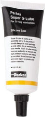 Parker - 2 oz Super O Lube, V Ring, U Cup & Piston Cup - PTFE, Use with Any Rubber Polymer - Apex Tool & Supply