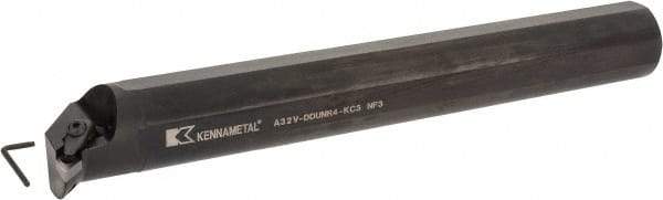 Kennametal - 2-1/2" Min Bore Diam, 16" OAL, 2" Shank Diam, A-DDUN-KC Indexable Boring Bar - DN.. Insert, Clamp Holding Method - Apex Tool & Supply