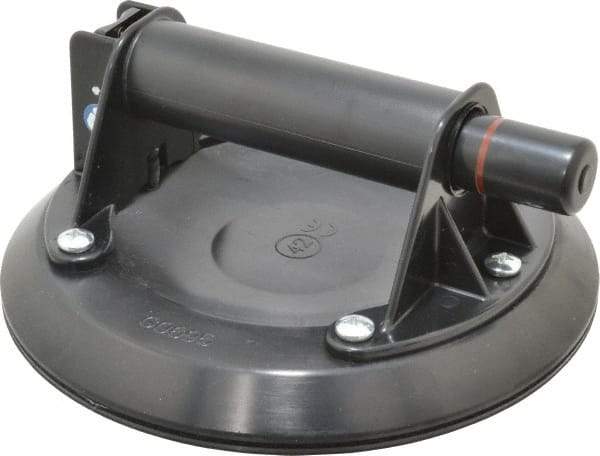 Woods Power-Grip - 125 Lb. Capacity Industrial Pump Vacuum Cup - ABS Handle and 8 Inch Diameter - Apex Tool & Supply