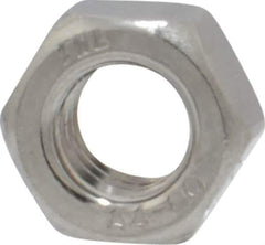 Value Collection - M5x0.80 Metric Coarse Stainless Steel Right Hand Hex Nut - 8mm Across Flats, 4mm High, Uncoated - Apex Tool & Supply