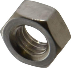 Value Collection - M8x1.25 Metric Coarse Stainless Steel Right Hand Hex Nut - 13mm Across Flats, 6.5mm High, Uncoated - Apex Tool & Supply