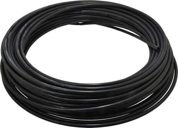 Parker - 11/64" ID x 1/4" OD, 0.04" Wall Thickness, 100' Long, Nylon Tube - Black, 310 Max psi, -65 to 200°F - Apex Tool & Supply