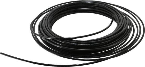 Parker - 1/8" ID x 1/4" OD, 1/16" Wall Thickness, 100' Long, Nylon Tube - Black, 500 Max psi, -65 to 200°F - Apex Tool & Supply