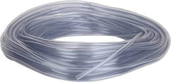 Parker - 3/16" ID x 5/16" OD, 1/16" Wall Thickness, 100' Long, Vinyl Tube - Clear, 55 Max psi, -40 to 150°F - Apex Tool & Supply