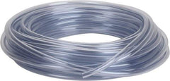 Parker - 3/8" ID x 1/2" OD, 1/16" Wall Thickness, 100' Long, Vinyl Tube - Clear, 45 Max psi, -40 to 150°F - Apex Tool & Supply