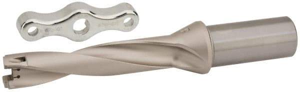 Iscar - 0.787 to 0.823" Diam, 5xD, 3.94" Max Depth, 1" Shank Diam, 7.2" OAL, Replaceable Tip Drill - IDI-SG, IDI-SK Insert, 20 Seat Size, DCM Toolholder, Series ChamDrill - Apex Tool & Supply