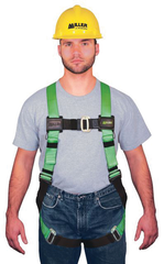 Miller HP Series Non-Stretch Harness w/Friction Buckle Shoulder Straps; Mating Buckle Leg Straps & Mating Buckle Chest Strap - Apex Tool & Supply