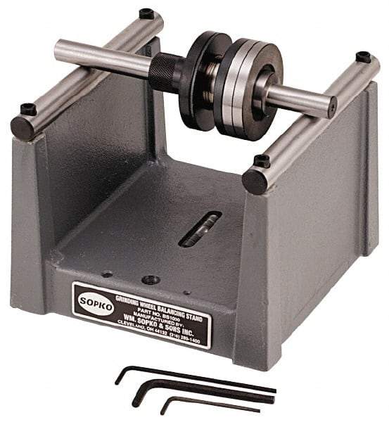 Sopko - 6-1/2" Wide x 4-3/16" High, Static Wheel Balance Kit - 4" Throat - Apex Tool & Supply
