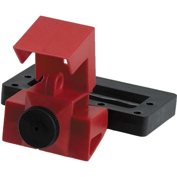 Brady - Electrical Equipment Lockouts Type: Oversized Circuit Breaker Maximum Cord Diameter (Decimal Inch): 0.2812 - Apex Tool & Supply