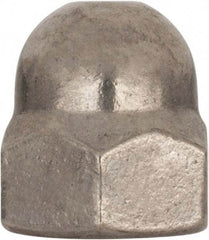 Value Collection - M20x2.5 Metric Coarse, 30mm Width Across Flats, Uncoated, Stainless Steel Acorn Nut - 34mm Overall Height, Austenitic A4, DIN 1587 - Apex Tool & Supply