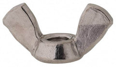 Value Collection - M5x0.80 Metric Coarse, Stainless Steel Standard Wing Nut - Grade 316, Austenitic Grade A4, 22.5mm Wing Span, 11mm Wing Span - Apex Tool & Supply