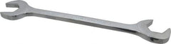 Proto - 1-3/8" Standard Open End Wrench - 13-3/4" OAL, Double End, Chrome Finish, 15° & 60° Head Angle - Apex Tool & Supply