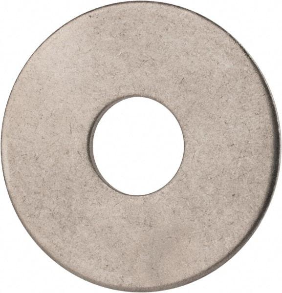 Value Collection - M14 Screw, Grade 18-8 Stainless Steel Fender Flat Washer - 15mm ID x 45mm OD, 2.5mm Thick, Plain Finish - Apex Tool & Supply