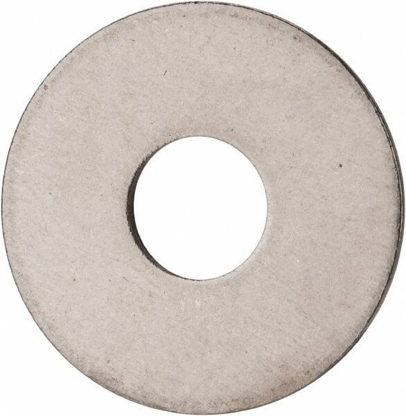 Value Collection - M16 Screw, Grade 18-8 Stainless Steel Fender Flat Washer - 17mm ID x 50mm OD, 3mm Thick, Plain Finish - Apex Tool & Supply