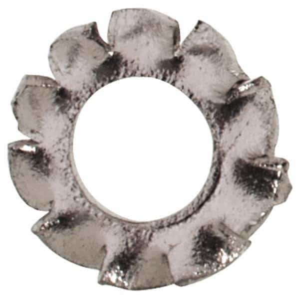 Value Collection - M2 Screw, 2.2mm ID, Stainless Steel External Tooth Lock Washer - 4.5mm OD, Uncoated, Grade 18-8 & Austenitic A2 - Apex Tool & Supply