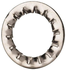 Value Collection - M24 Screw, 23mm ID, Stainless Steel Internal Tooth Lock Washer - 36mm OD, Uncoated, Grade 18-8 & Austenitic A2 - Apex Tool & Supply