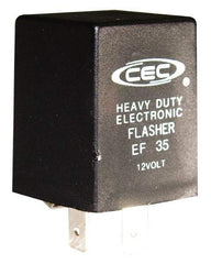 Value Collection - 3 Terminals, 2 to 4 Lamps, Fixed Load Electronic Flasher - 60 to 120 Flashes per Min, 2.1 to 10 Amps, 11 to 15 Volts - Apex Tool & Supply