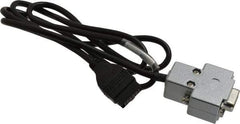 Mitutoyo - Remote Data Collection RS-232C Cable - 1 m Overall Length, For Use with DP-1VR Data Processor - Apex Tool & Supply