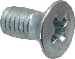 Value Collection - M3x0.50 Metric Coarse, 6mm OAL Phillips Drive Machine Screw - Flat Head, Grade 4.8 Steel, Zinc-Plated Finish, Without Washer - Apex Tool & Supply