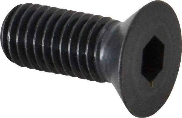 Holo-Krome - 1/2-13 UNC Hex Socket Drive, 82° Flat Screw - Alloy Steel, Black Oxide Finish, Fully Threaded, 1-1/4" OAL - Apex Tool & Supply