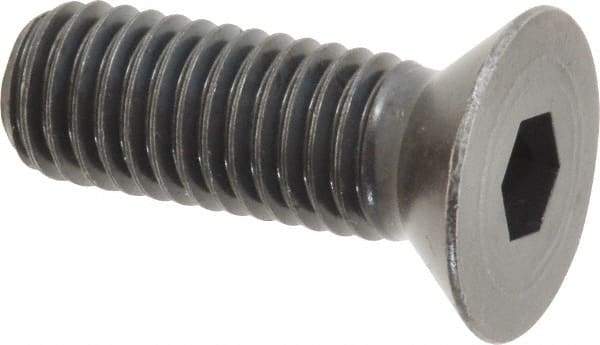 Holo-Krome - 1/2-13 UNC Hex Socket Drive, 82° Flat Screw - Alloy Steel, Black Oxide Finish, Fully Threaded, 1-1/2" OAL - Apex Tool & Supply