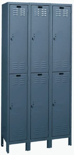 Hallowell - 6 Door, 2 Tier, ValueMax Wardrobe Lockers - Apex Tool & Supply
