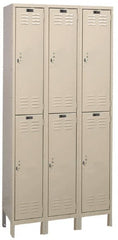Hallowell - 6 Door, 2 Tier, ValueMax Wardrobe Lockers - Apex Tool & Supply