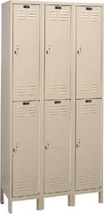 Hallowell - 6 Door, 2 Tier, ValueMax Wardrobe Lockers - Apex Tool & Supply