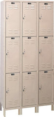 Hallowell - 9 Door, 3 Tier, ValueMax Wardrobe Lockers - Apex Tool & Supply