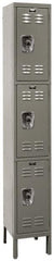 Hallowell - 3 Door, 3 Tier, Ready-Built Wardrobe & Box Lockers - Apex Tool & Supply
