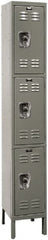 Hallowell - 3 Door, 3 Tier, Ready-Built Wardrobe & Box Lockers - Apex Tool & Supply