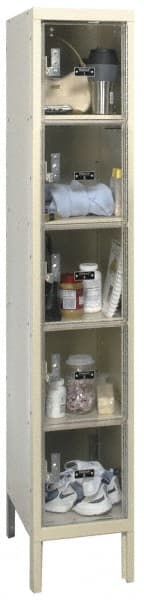 Hallowell - 5 Door, 5 Tier, Safety-View Plus Box Lockers - Apex Tool & Supply