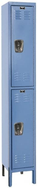 Hallowell - 2 Door, 2 Tier, Premium Wardrobe Lockers - Apex Tool & Supply