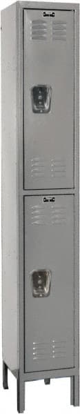 Hallowell - 2 Door, 2 Tier, Premium Wardrobe Lockers - Apex Tool & Supply