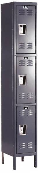 Hallowell - 3 Door, 3 Tier, Premium Wardrobe Lockers - Apex Tool & Supply